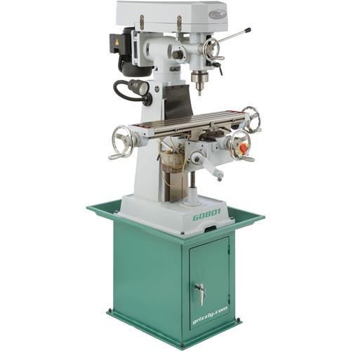 Image for Grizzly G0801 - 6" x 26" Vertical Mill with LED Worklight