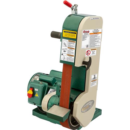 Grizzly G0897 - 4 x 48 2-Wheel Metal Belt Grinder/Sander