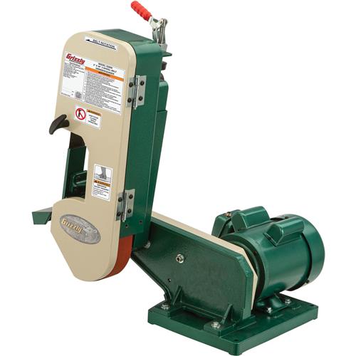 Grizzly G0897 - 4 x 48 2-Wheel Metal Belt Grinder/Sander