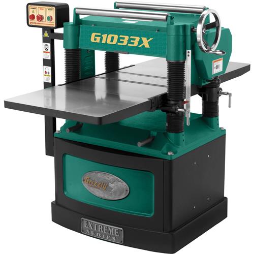 Image for Grizzly G1033X - 20" 5 HP Helical Cutterhead Planer