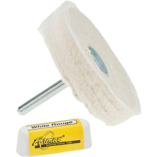 Image for Grizzly G2584 - Buffing Wheel on Mandrel