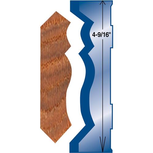 Image for Grizzly G4531 - Moulding Knife - Crown Mould