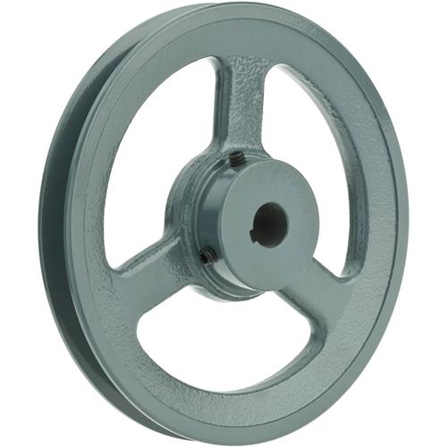 Single VGroove Pulley 6" Pitch Dia., 5/8" Bore Grizzly Industrial