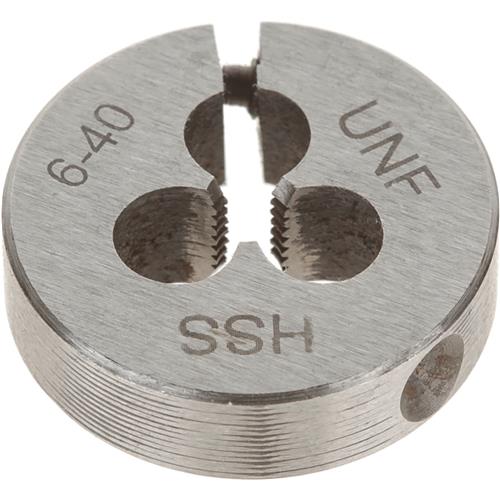 Left Hand 6-40 x 13//16/" OD HSS Round Die