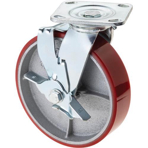 Image for Grizzly G8179 - 8" Heavy-Duty Swivel Caster w/ Brake