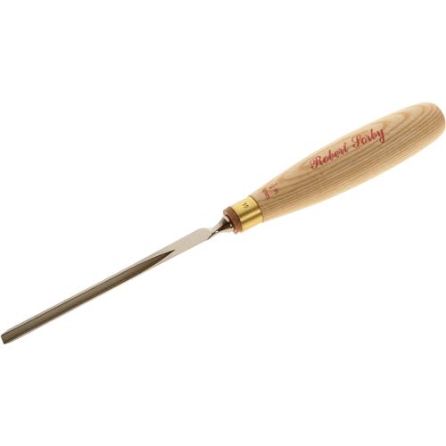 Image for Robert Sorby H0533 - V-Tool Woodcarving Chisel #12 Sweep 1/4 Inch