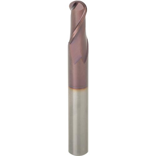 Image for Grizzly H7649 - 1/2" x 4" Super Carbide 2-Flute Ball End Mill