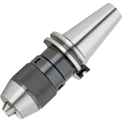 1/16"5/8" x CAT40 Keyless Drill Chuck with Integral Shank Grizzly