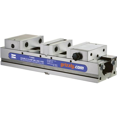 Image for Grizzly T10065 - 4" High Precision Double Clamp Milling Vise