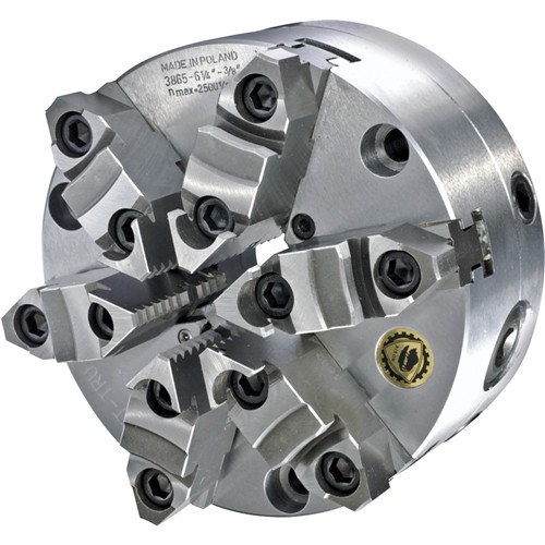 Image for Bison T10420 - 6-1/4" 6 Jaw Set-Tru Chuck