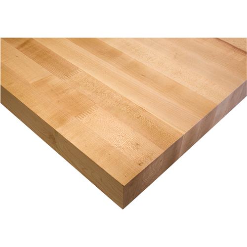 Image for Grizzly T21247 - 2-1/4" Maple Butcher Block Workbench Top 60" W x 24" D