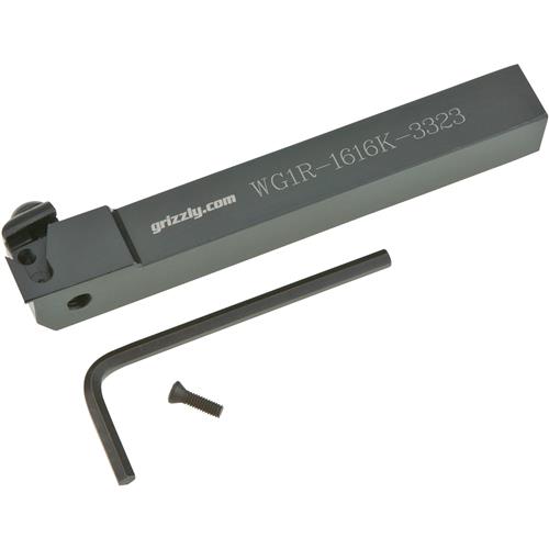 External Threading Tool Holder 16mm Sq, Righthand Grizzly Industrial