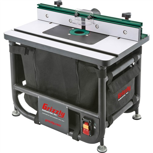 Portable Series Router Table at  - Grizzly Industrial