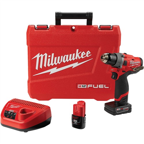 Image for Milwaukee T28564 - M12 Fuel 1/2" Drill Driver Kit
