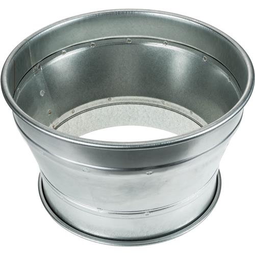 Image for US Duct T28659 - 12" x 10" Industrial Dust Collection Reducer (Style 1)