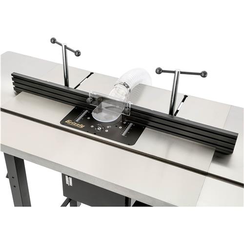 Router Table with Lift and CastIron Wings at