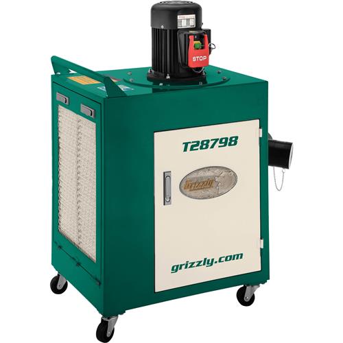 Image for Grizzly T28798 - 1-1/2 HP Metal Dust Collector