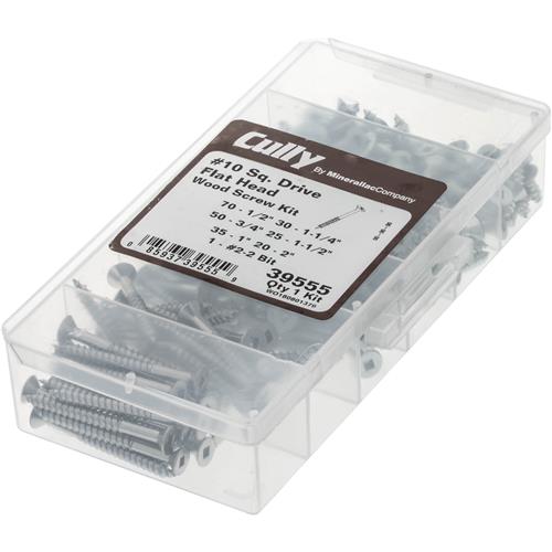 Image for Minerallac T28816 - #10 Flat Head Wood Screw Kit, 231 pc.