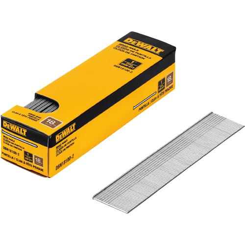 Image for DeWalt T29272 - 18 GA Coated 1" Brad Nail, 2500 pc.