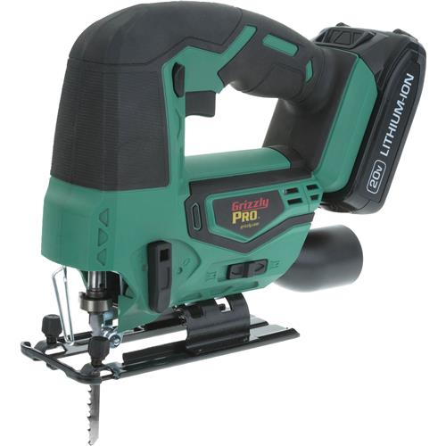 Image for Grizzly PRO T30295X - 20V Jigsaw Kit with Li-Ion Battery (Charger Not Included)