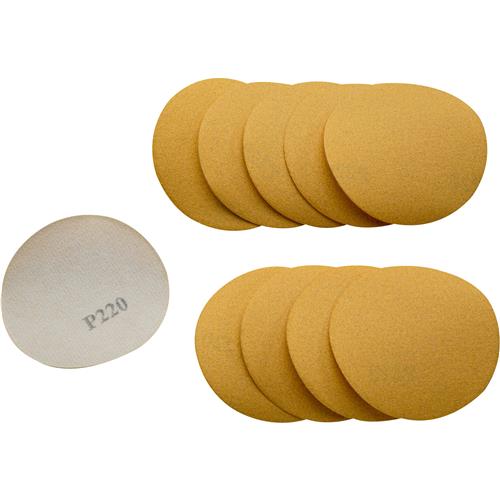Image for Grizzly T30397 - 3" A/O Sanding Discs, 220 Grit H&L, 10 pk.