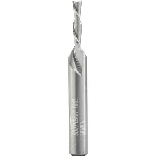 Image for Southeast Tool T30919 - Solid Carbide CNC Spiral Downcut Bit, 1/4" Shank, 1/8" Dia.