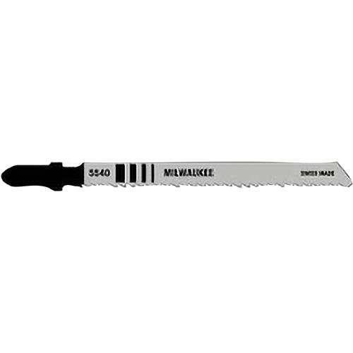 Image for Milwaukee T31355 - 4" 10 TPI T-Shank High Carbon Steel Jigsaw Blade, 5 pk.
