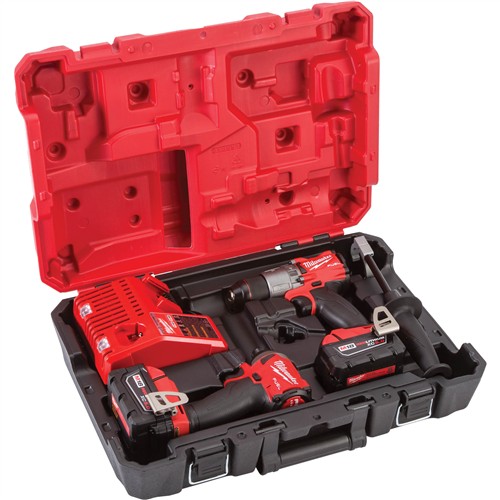 Image for Milwaukee T31565 - M18 Fuel 18V Li-Ion BL Hammer Drill/Impact Driver Combo Kit