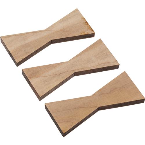 Image for Slab Stitcher T31921 - Maple Inlay Refill, Large Bow Tie - 3 pk.