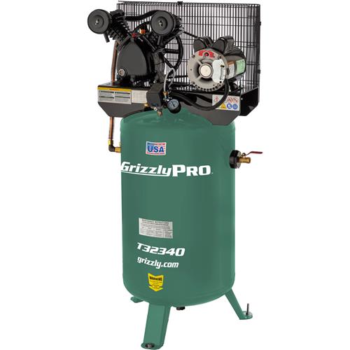 HP Stationary Air Compressor at Grizzly 