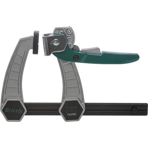 Image for Grizzly T32787 - 4" Quick Gear Clamp, 4-3/4" Throat