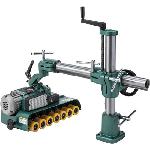 Image for Grizzly T33295 - 2/3 HP Variable-Speed 7-Roller Power Feeder, Single-Phase