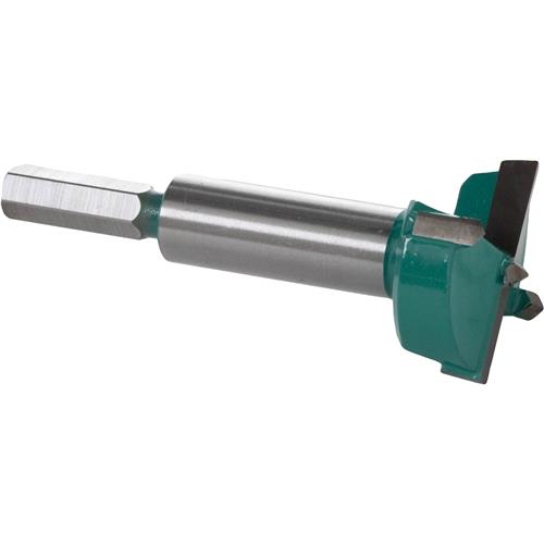 Image for Grizzly PRO T33730 - 1-1/2" Tungsten Carbide Hex Shank Forstner Bit