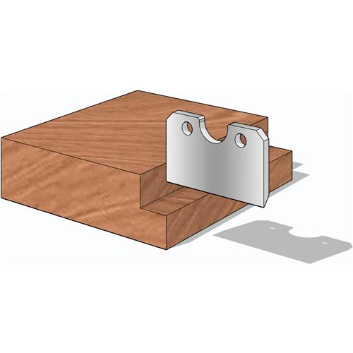 Image for Grizzly T34193 - 1-1/2" Straight Top Knives, 2-Pk.