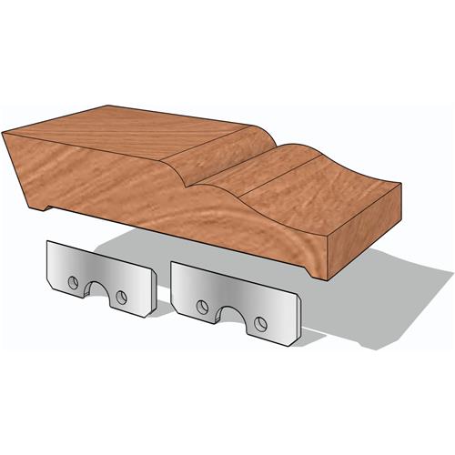 Image for Grizzly T34197 - 2-5/16" Casing Undercutter Knives, 2-Pk.