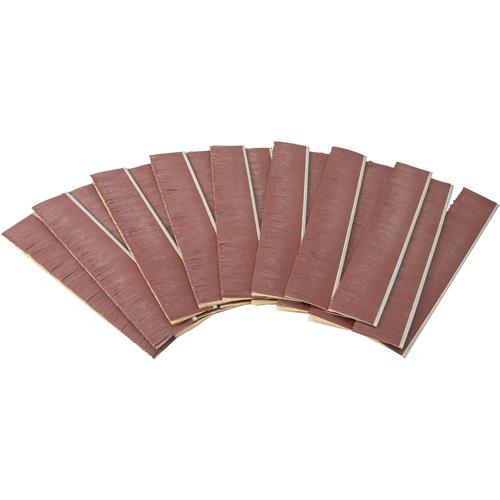 Image for Grizzly T34382 - 8" Flatter Brush Strips 16-Pc. Set, 240 Grit For G0400
