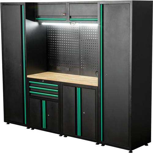 Image for 6-Pc. 3 Drawer 6 Cabinet Modular Cabinet Set