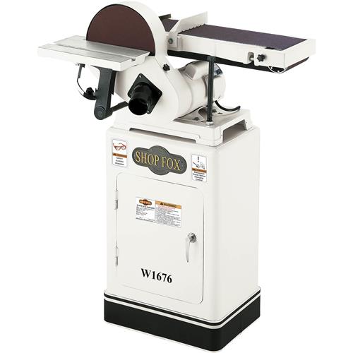 Image for Shop Fox W1676 - 6" Belt / 10" Disc Combo Sander