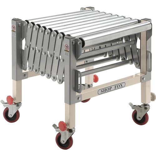 Image for Shop Fox W1732 - Adjustable Roller Table