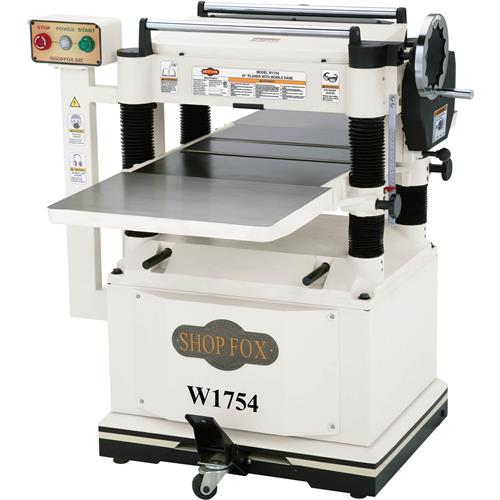 Image for Shop Fox W1754 - 20" Planer with Built in Mobile Base