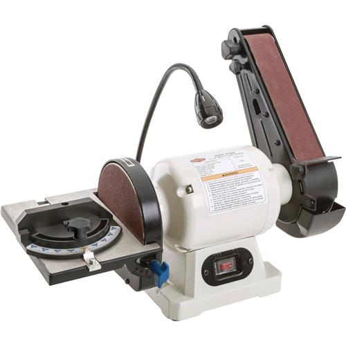 Image for Shop Fox W1838 - 2" x 27" Combo Belt/6" Disc Benchtop Sander