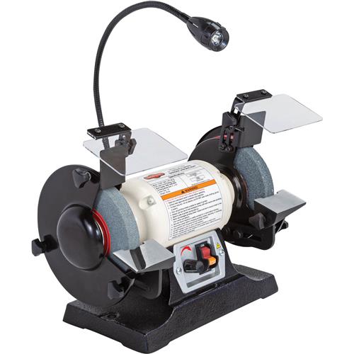 Image for Shop Fox W1839 - 6" Variable-Speed Grinder with Work Light