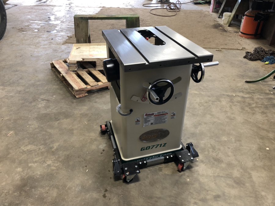 10" Hybrid Table Saw with TShaped Fence Grizzly Industrial